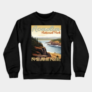 Acadia National Park Crewneck Sweatshirt